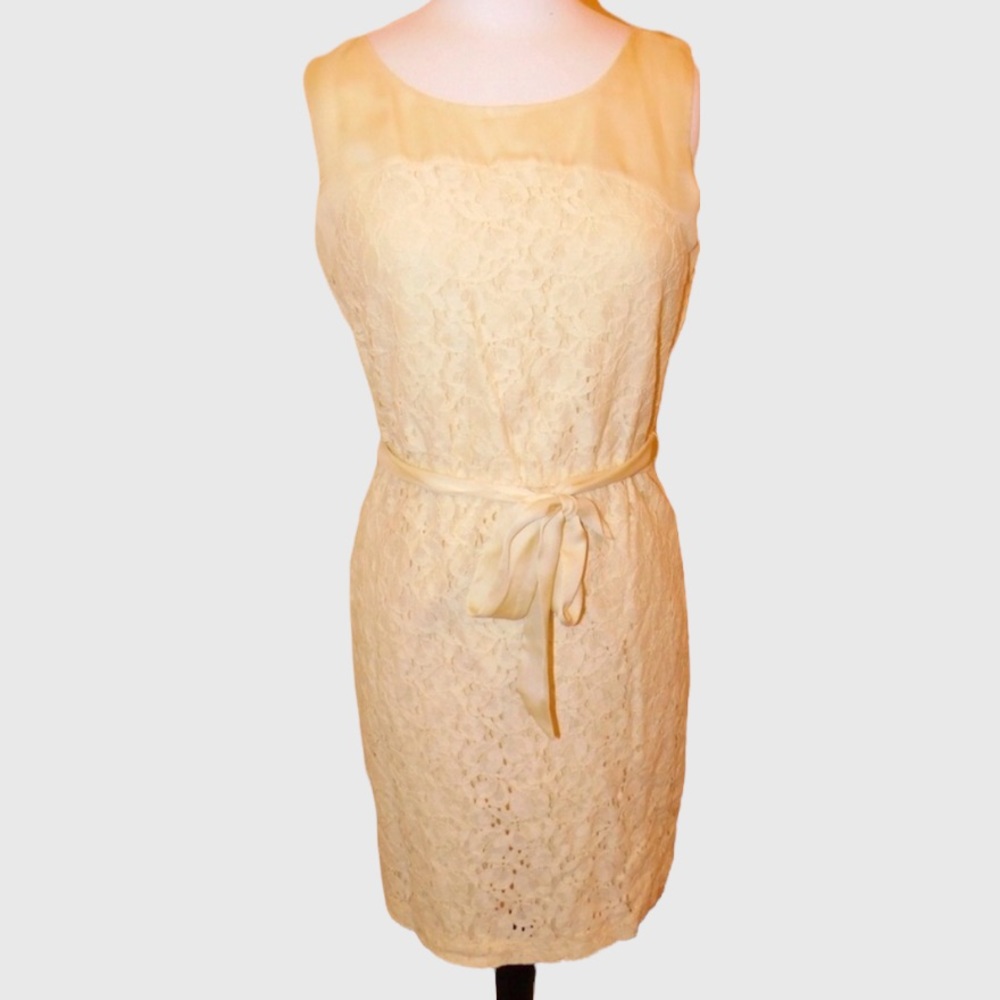 Limited Yellow Lace Dress